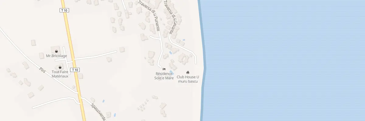 Plan du 30 Tra Traversa Di U Levante à Santa-Maria-Poggio