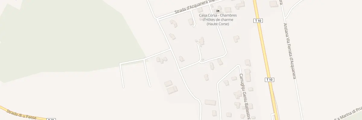 Plan du 5501 Acqua Nera à Cervione