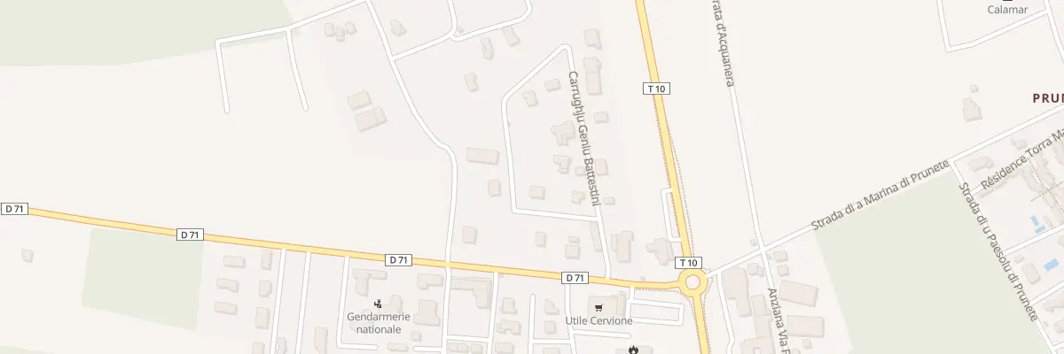 Plan du 5600 Alzete à Cervione