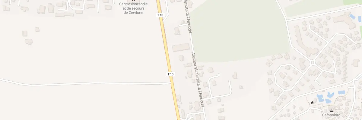 Plan du 5981 Prunete à Cervione