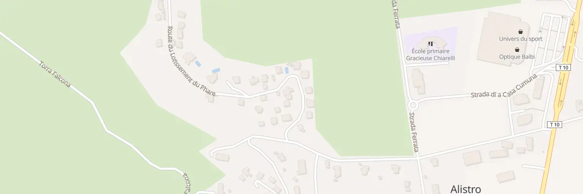 Plan du 5003A Alistro à San-Giuliano