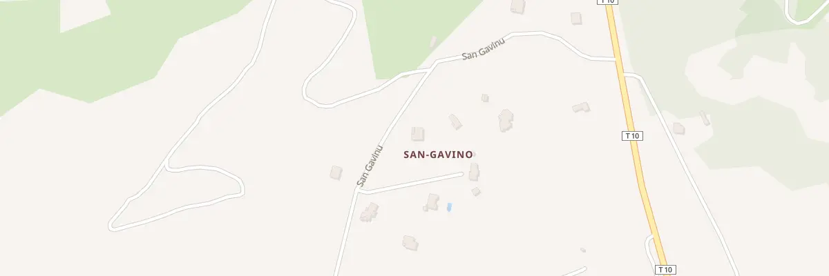 Plan du 5214 San Gavino à San-Giuliano