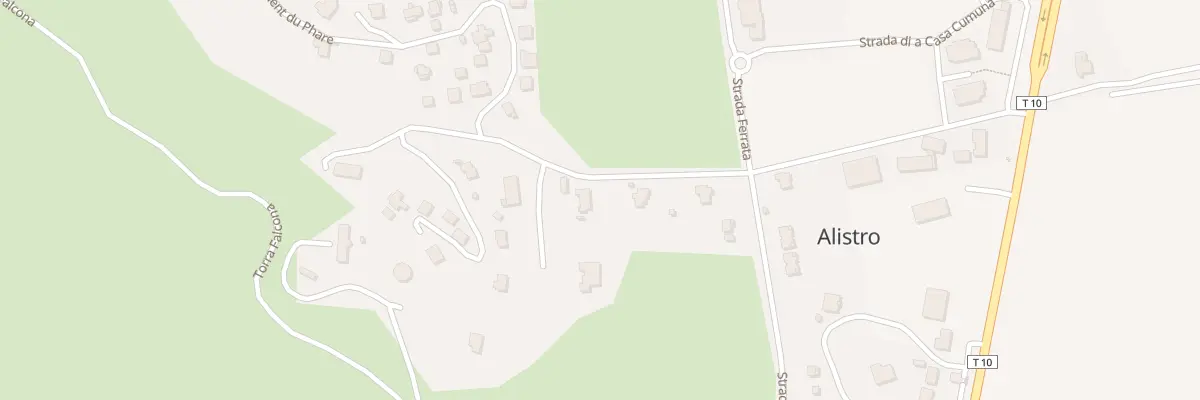 Plan du 5046 Alistro à San-Giuliano