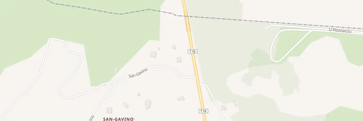 Plan du 5125 San Gavino à San-Giuliano