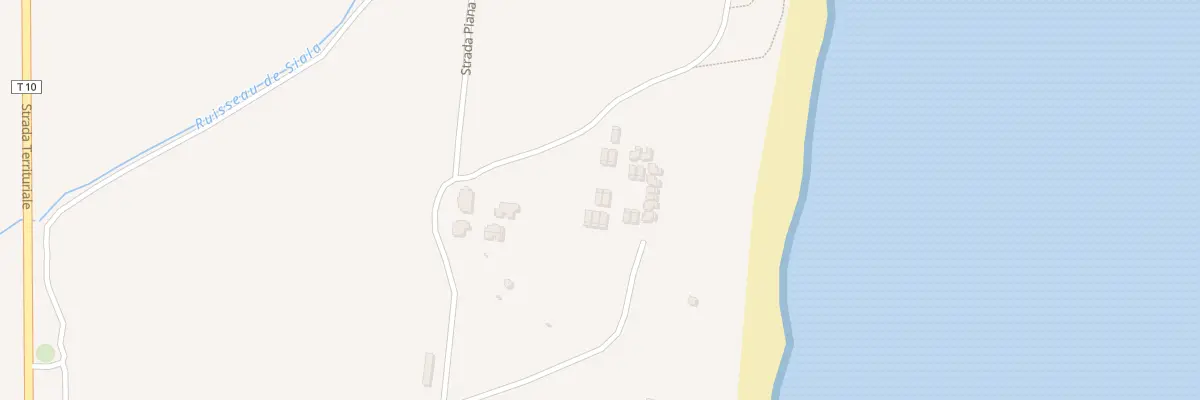 Plan du 16 Qua Casale Piana Verde à Canale-di-Verde