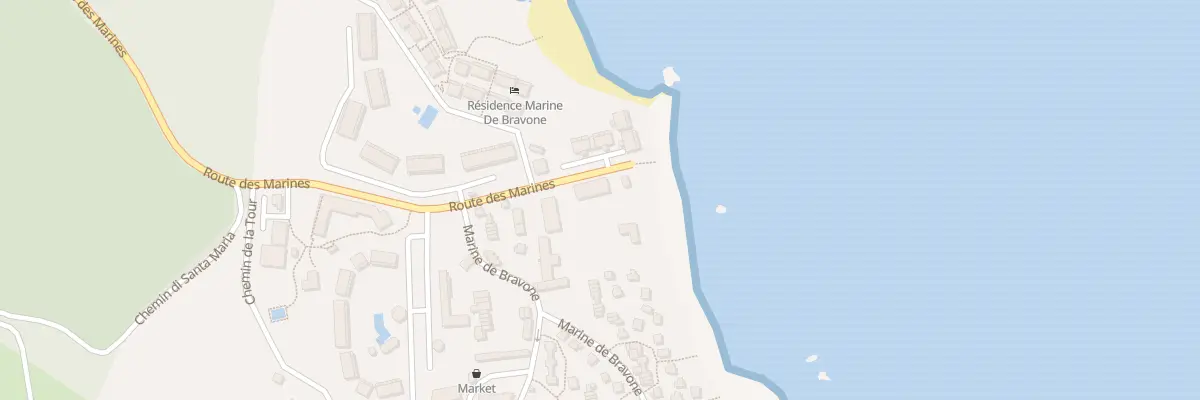 Plan du 1972 Rte des Marines à Linguizzetta